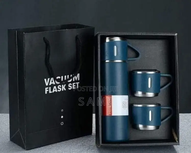 Vacuum Flask Set (500ml) ভ্যাকুয়াম ফ্লাক্স সেট