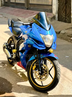 Suzuki Bike 2017 Blue