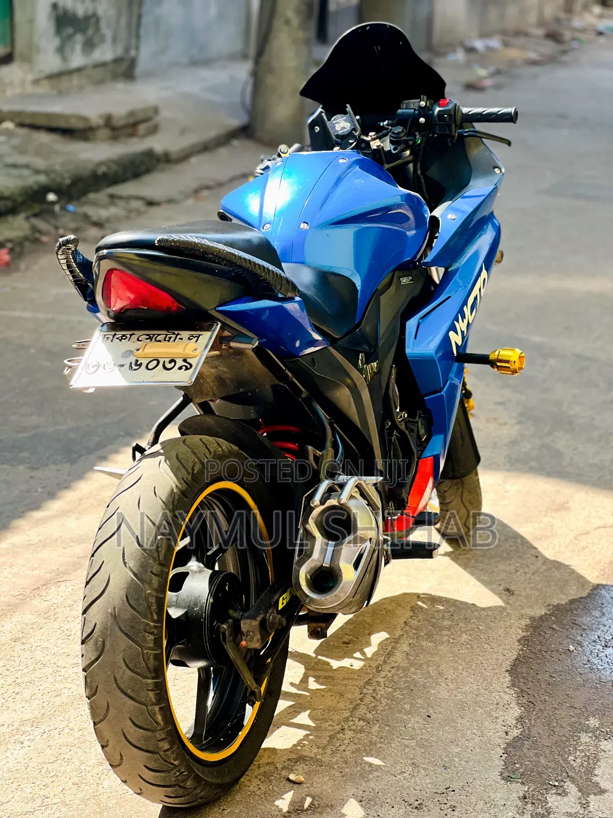 Suzuki Bike 2017 Blue