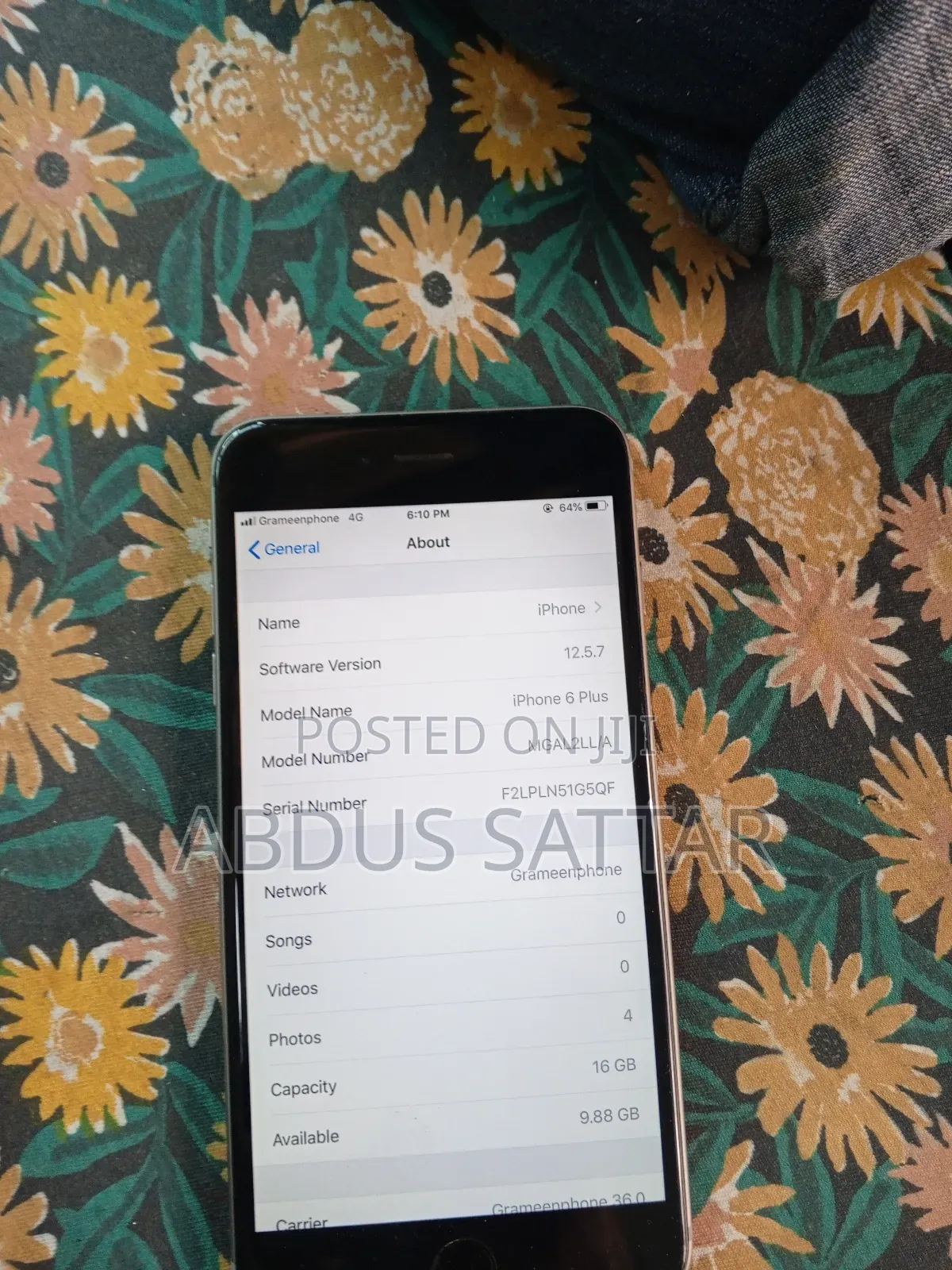 Apple iPhone 6 Plus 16 GB Bronze