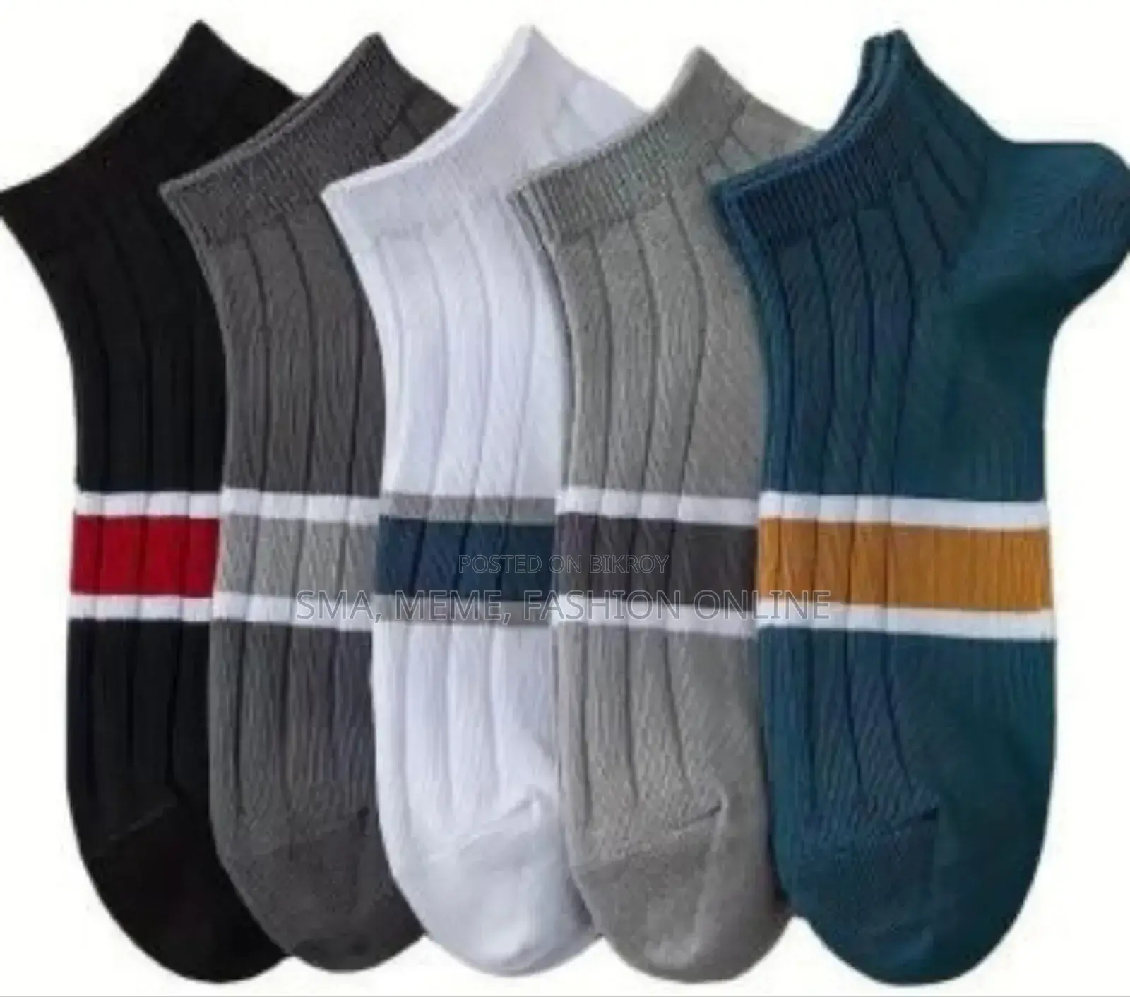 Ankle 05 Pairs Socks (One Box)