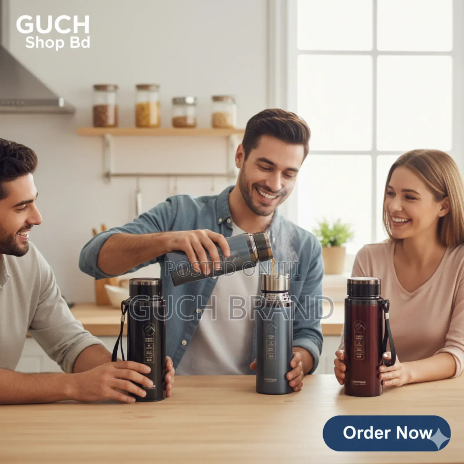 Yatai Led ডিজিটাল টেম্পারেচার ডিসপ্লে ফ্লাস্ক: ৭৫০/১০০০ মিলি.