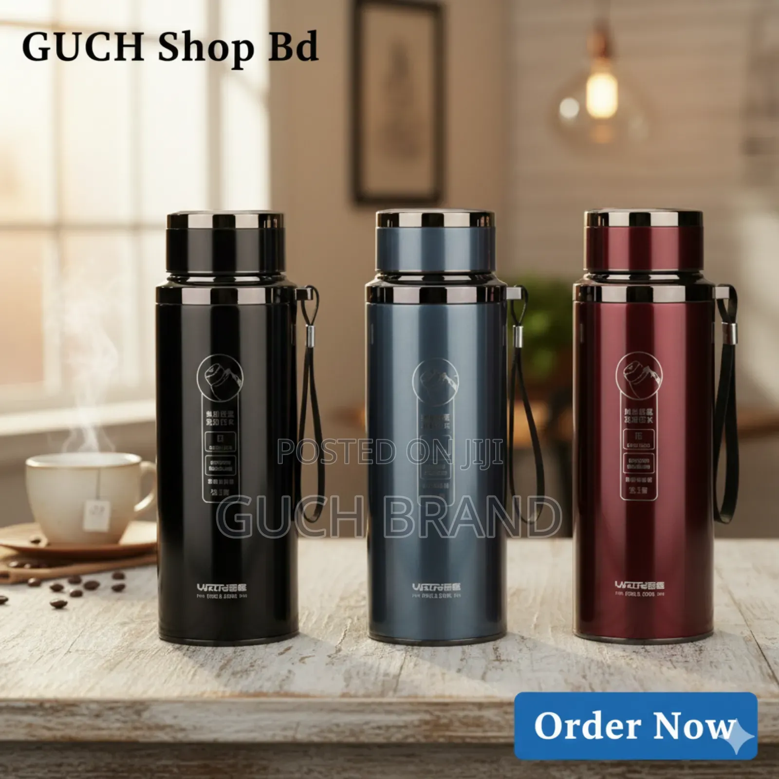 Yatai Led ডিজিটাল টেম্পারেচার ডিসপ্লে ফ্লাস্ক: ৭৫০/১০০০ মিলি.