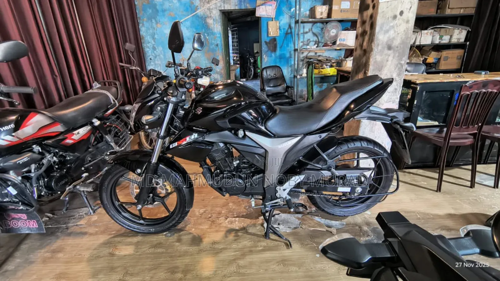 Suzuki Bike 2024 Black