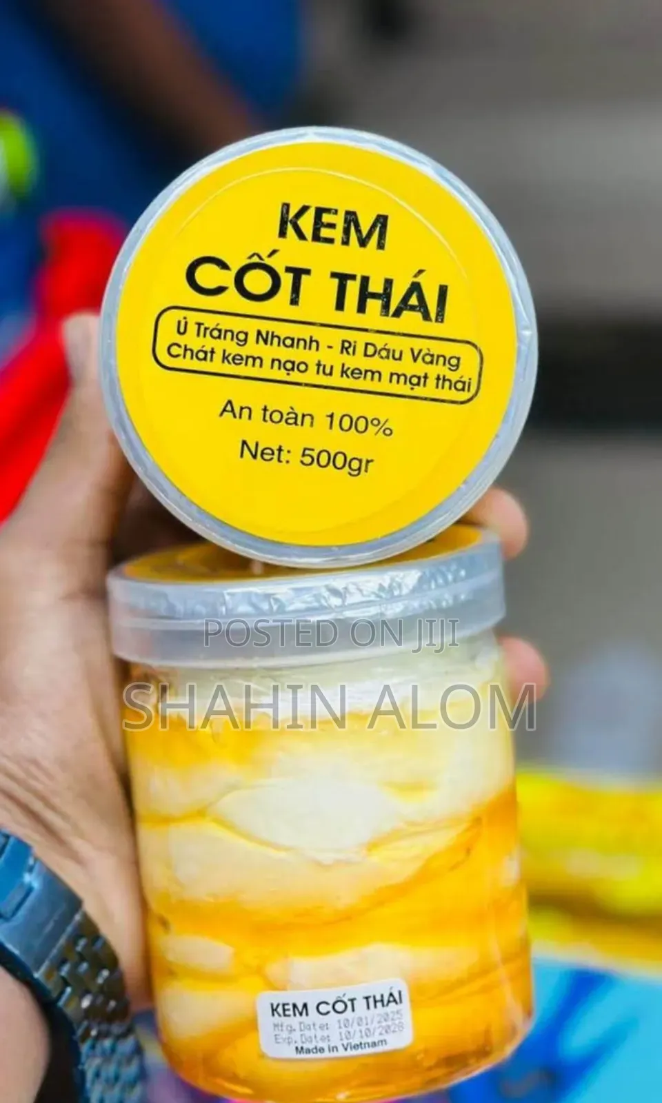 Kem Cot Thai Bo Whitening Cream (250gm)