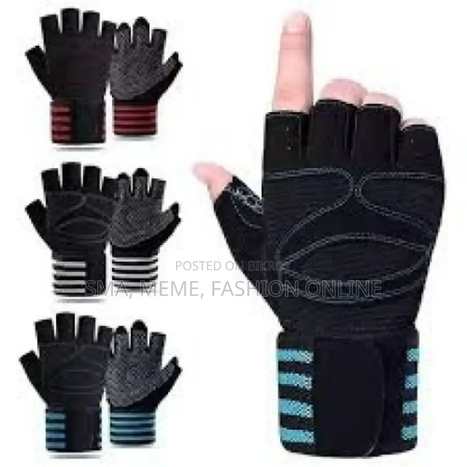 Gym Fitness Weight Lifting Body Building Training Sports Gloves