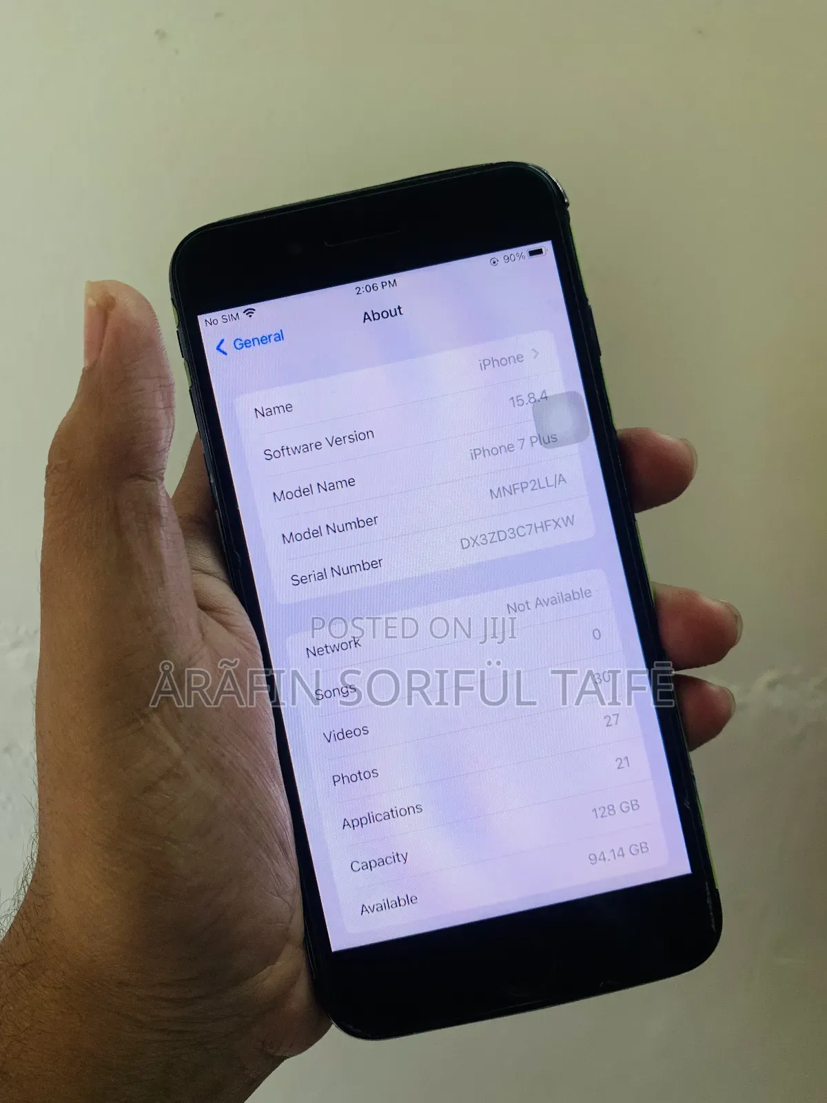 Apple iPhone 7 Plus 128 GB Black