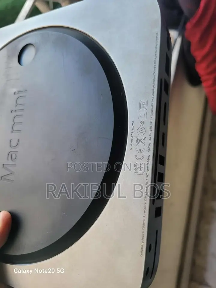 Desktop Computer Apple Mac Mini 8GB Intel Core I5 SSD 500GB