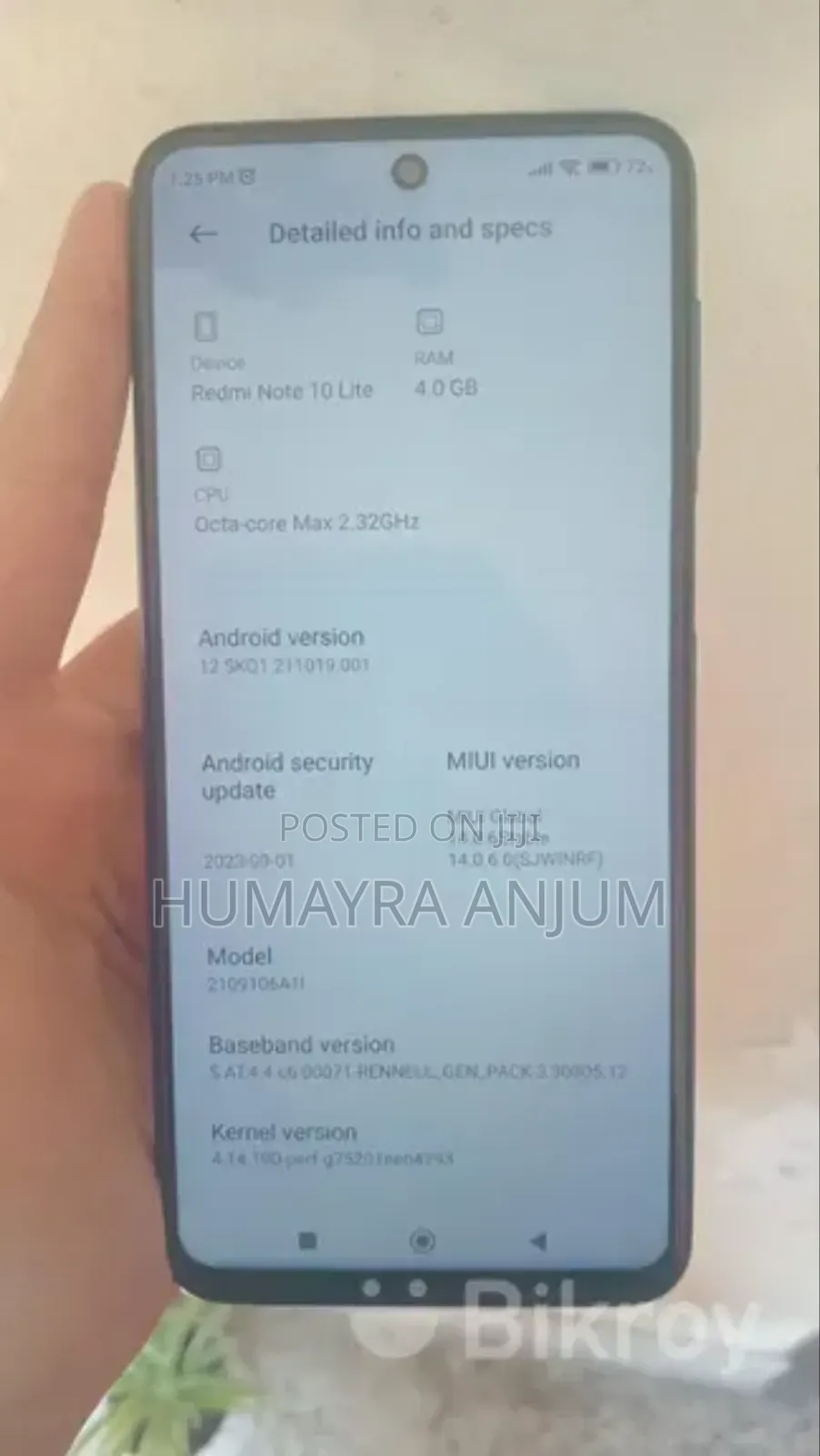 Xiaomi Mi Note 10 Lite 64 GB Red