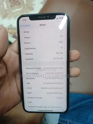 Apple iPhone X 256 GB Black