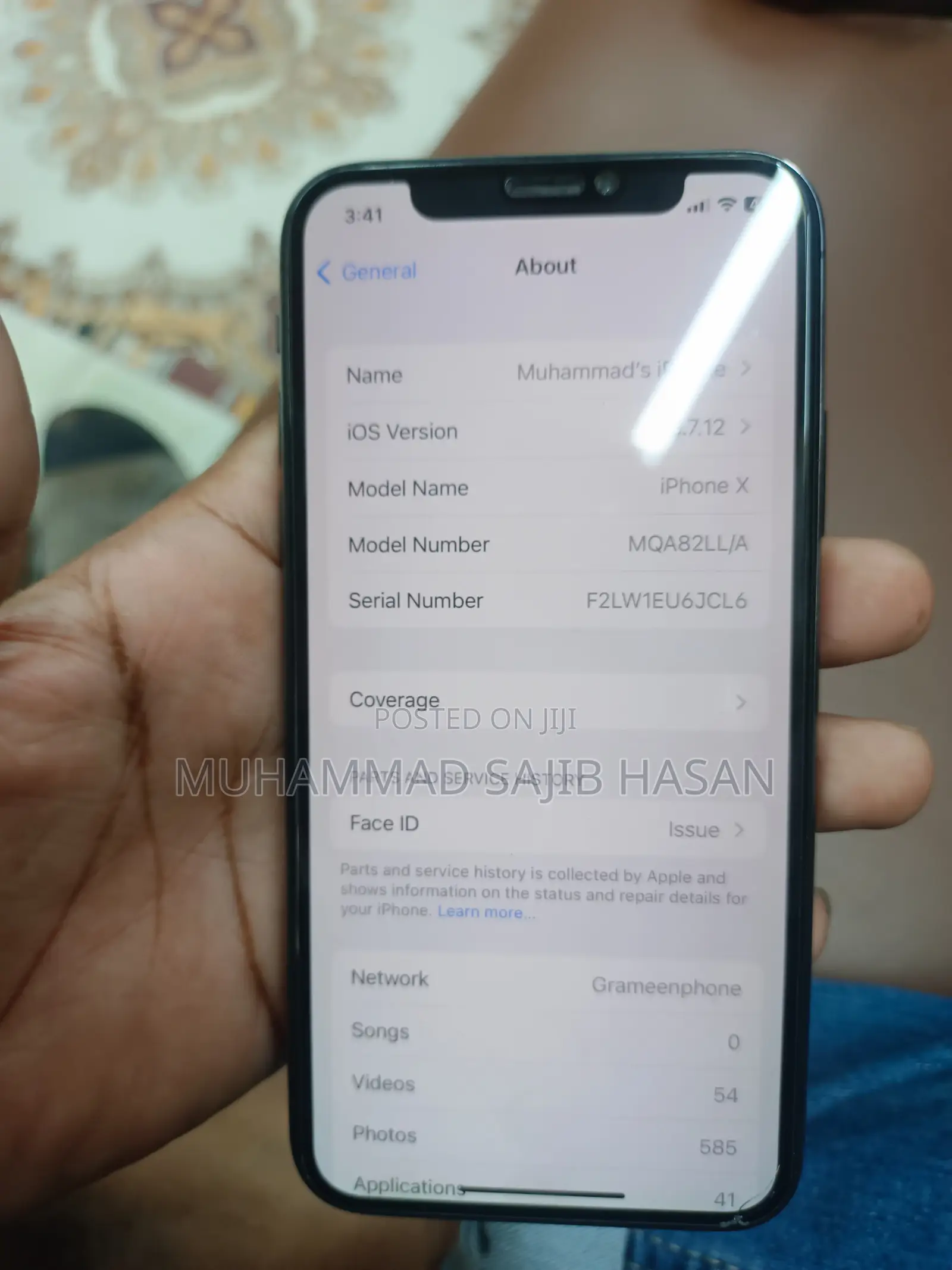 Apple iPhone X 256 GB Black