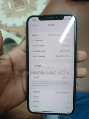 Apple iPhone X 256 GB Black