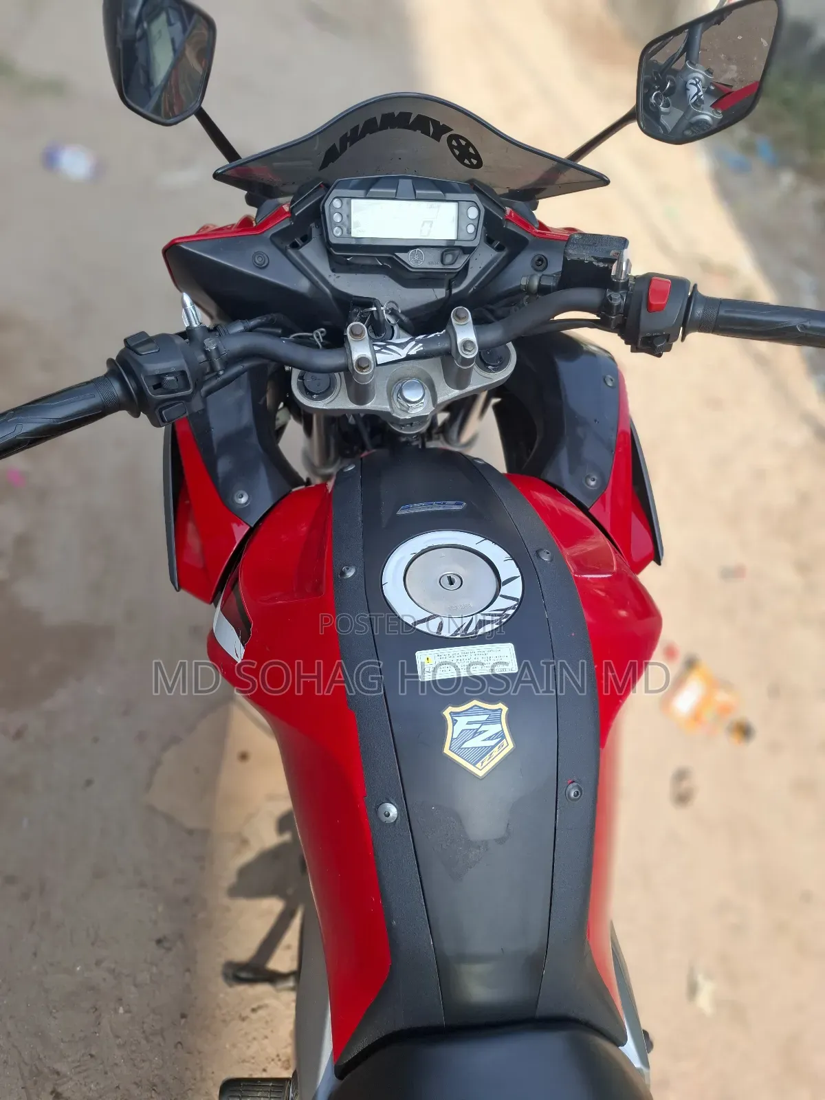 Yamaha FZ 2017 Red