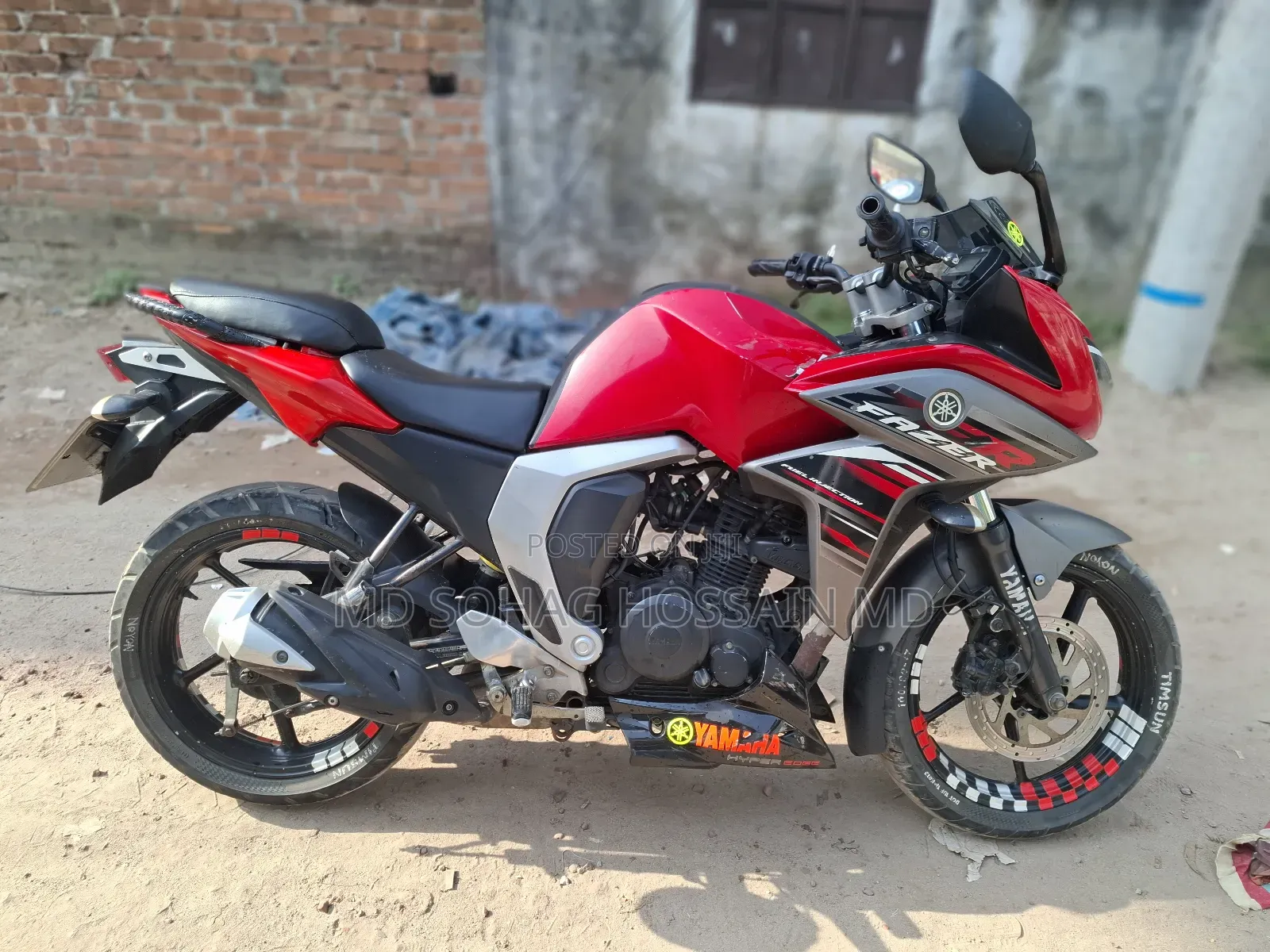 Yamaha FZ 2017 Red