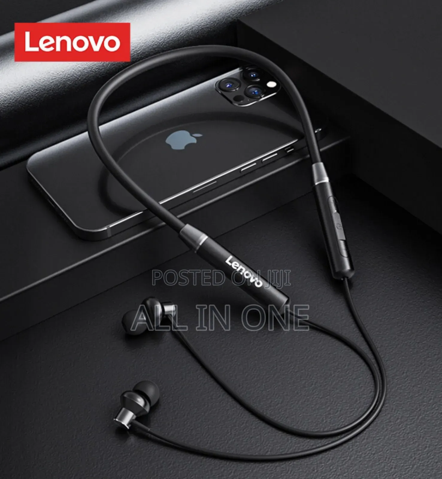 Lenovo He05x Bluetooth 5.0 Magnetic Neckband Sports Earphones