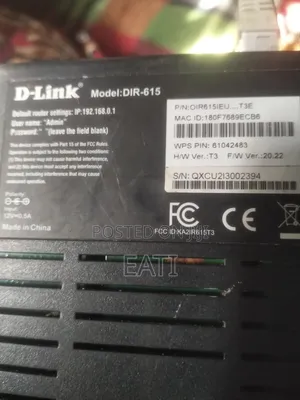 Dlink Router 615