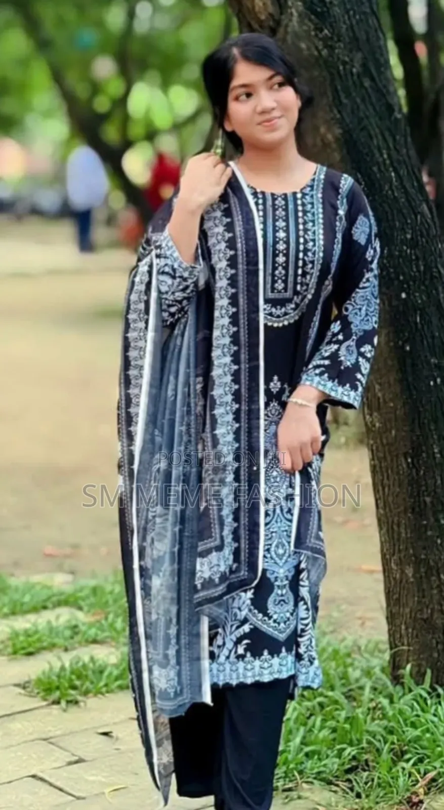 ডিজিটাল প্রিন্ট থ্রি পিস