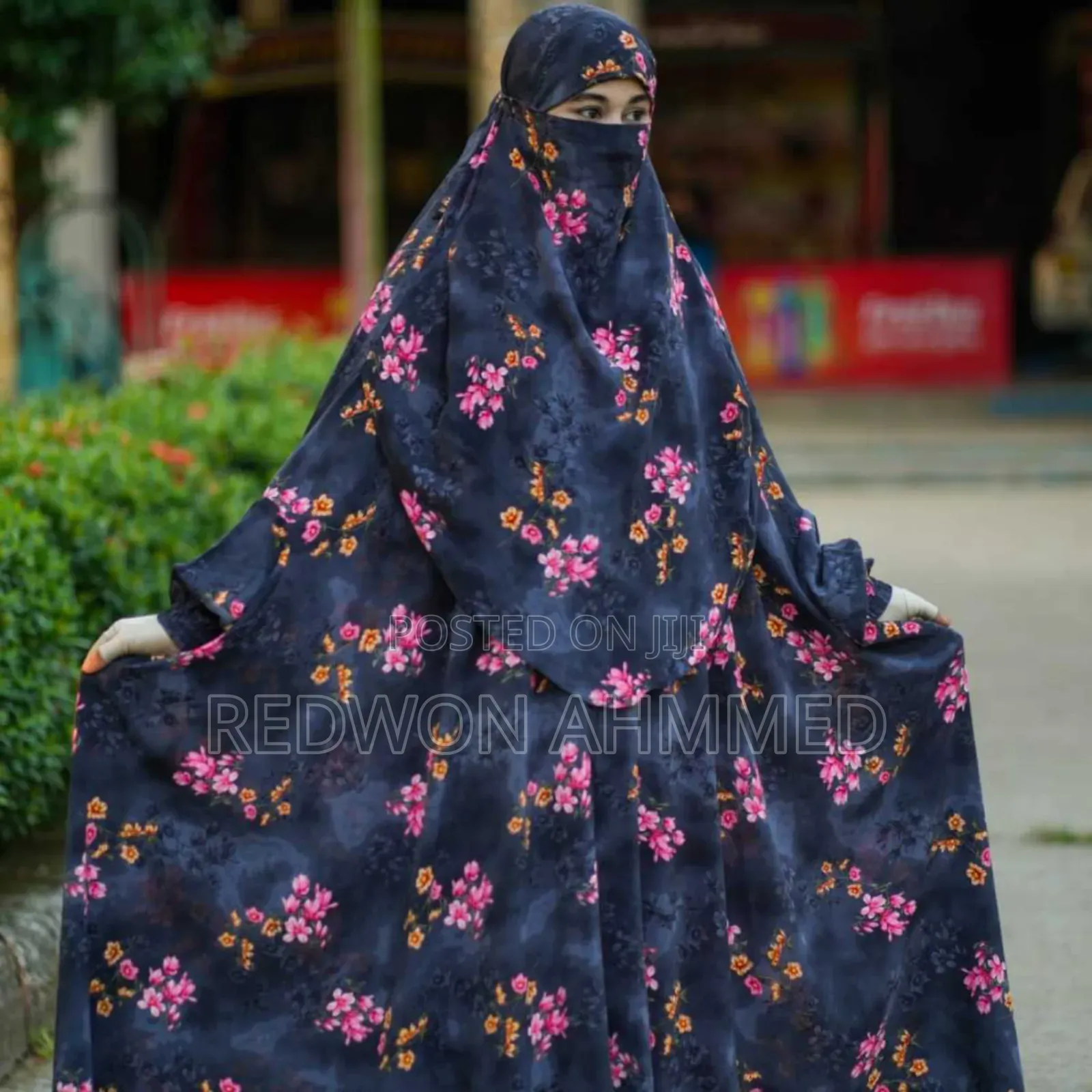 Elegant Palazzo Long Khimar ফুল Set – স্টাইল ও আরামের মিলন