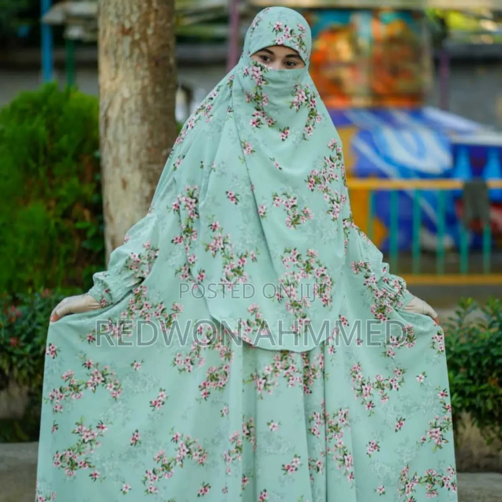 Elegant Palazzo Long Khimar ফুল Set – স্টাইল ও আরামের মিলন