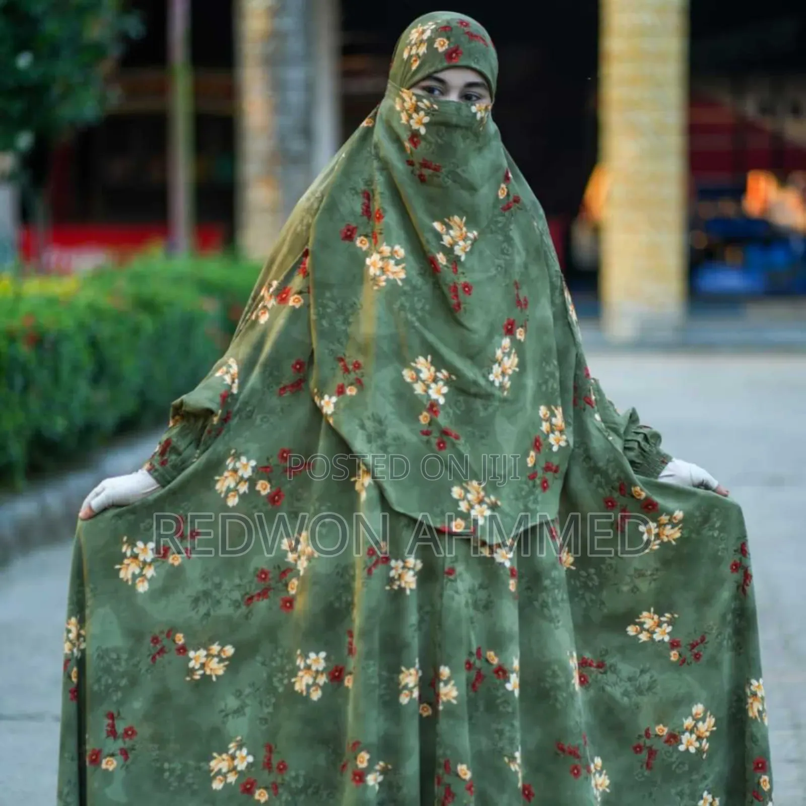 Elegant Palazzo Long Khimar ফুল Set – স্টাইল ও আরামের মিলন