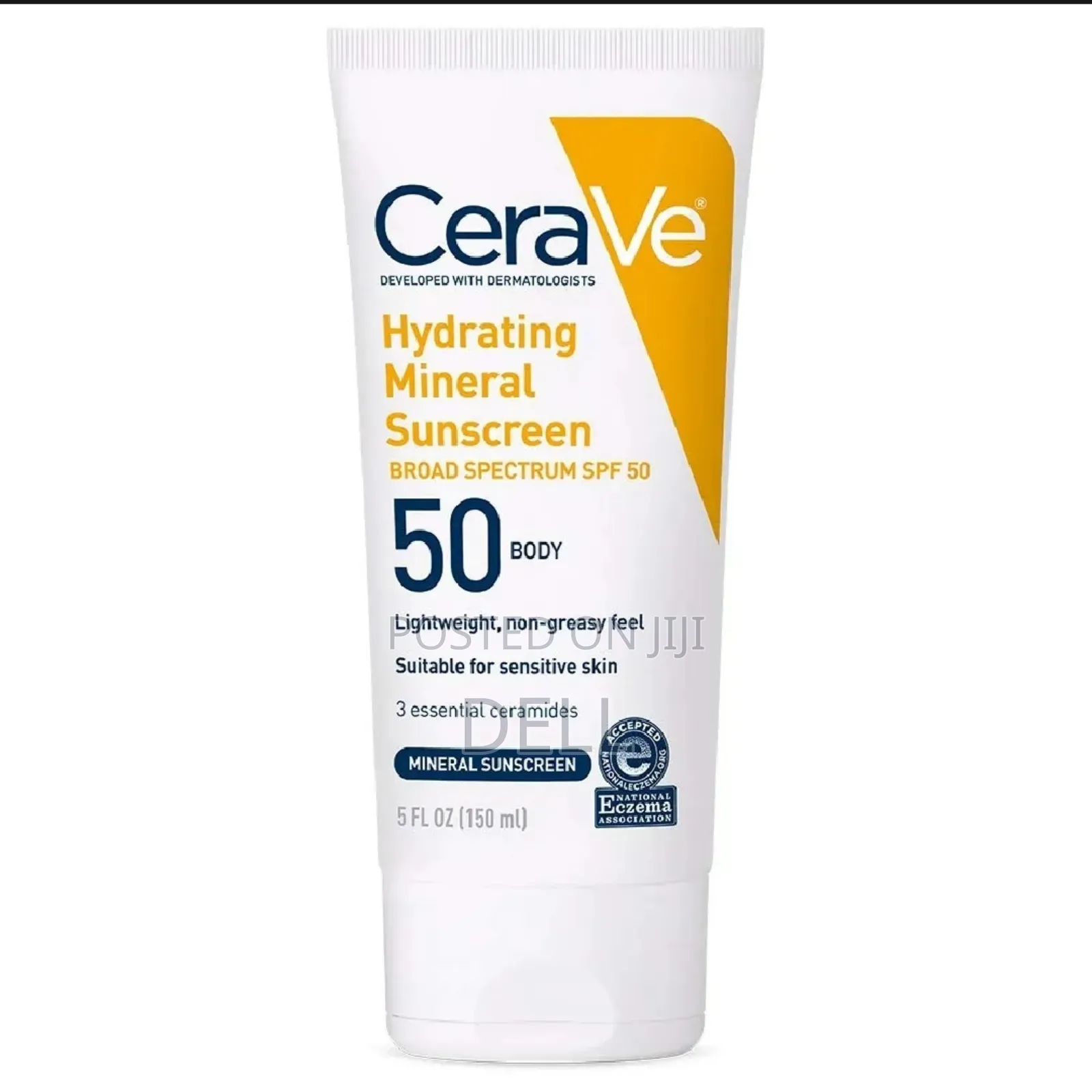 Cerave Hydrating Mineral Sunscreen SPF 50 for Body 150ml
