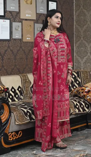 Radymade Three Piece প্রিমিয়াম কারচুপি কাজ