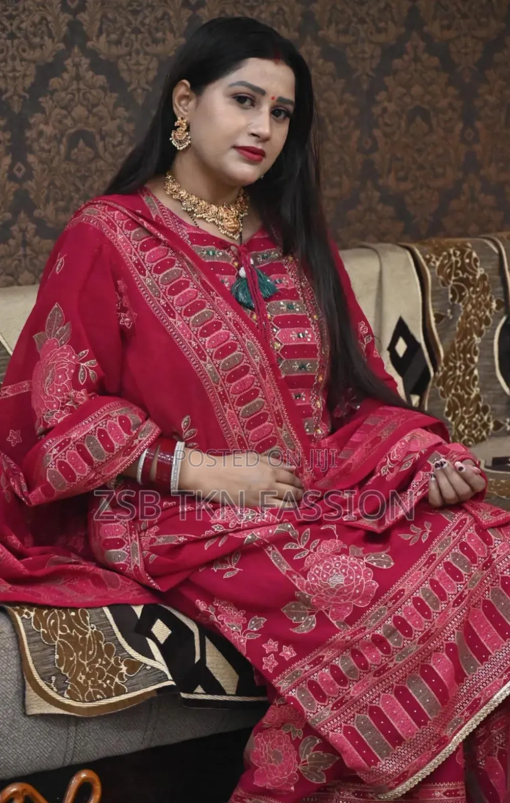 Radymade Three Piece প্রিমিয়াম কারচুপি কাজ