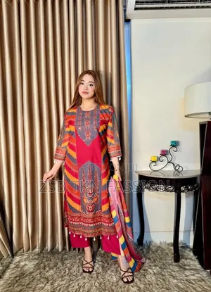 Photo - Indian Weightless Georgette Three-Piece New Update