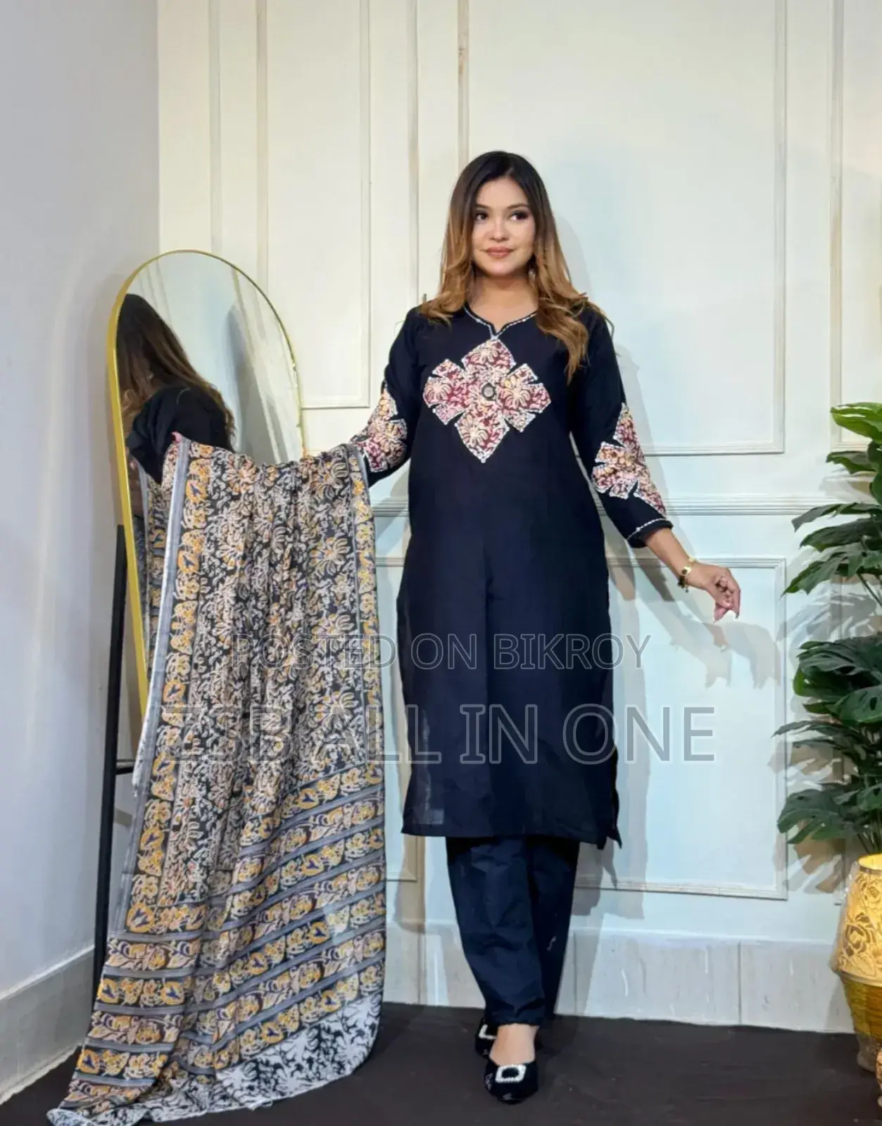 ডিজিটাল প্রিন্ট থ্রি-পিস নিউ আপডেট কালেকশন