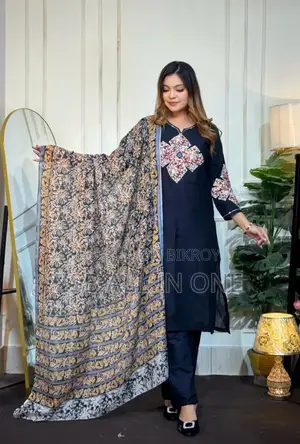 ডিজিটাল প্রিন্ট থ্রি-পিস নিউ আপডেট কালেকশন