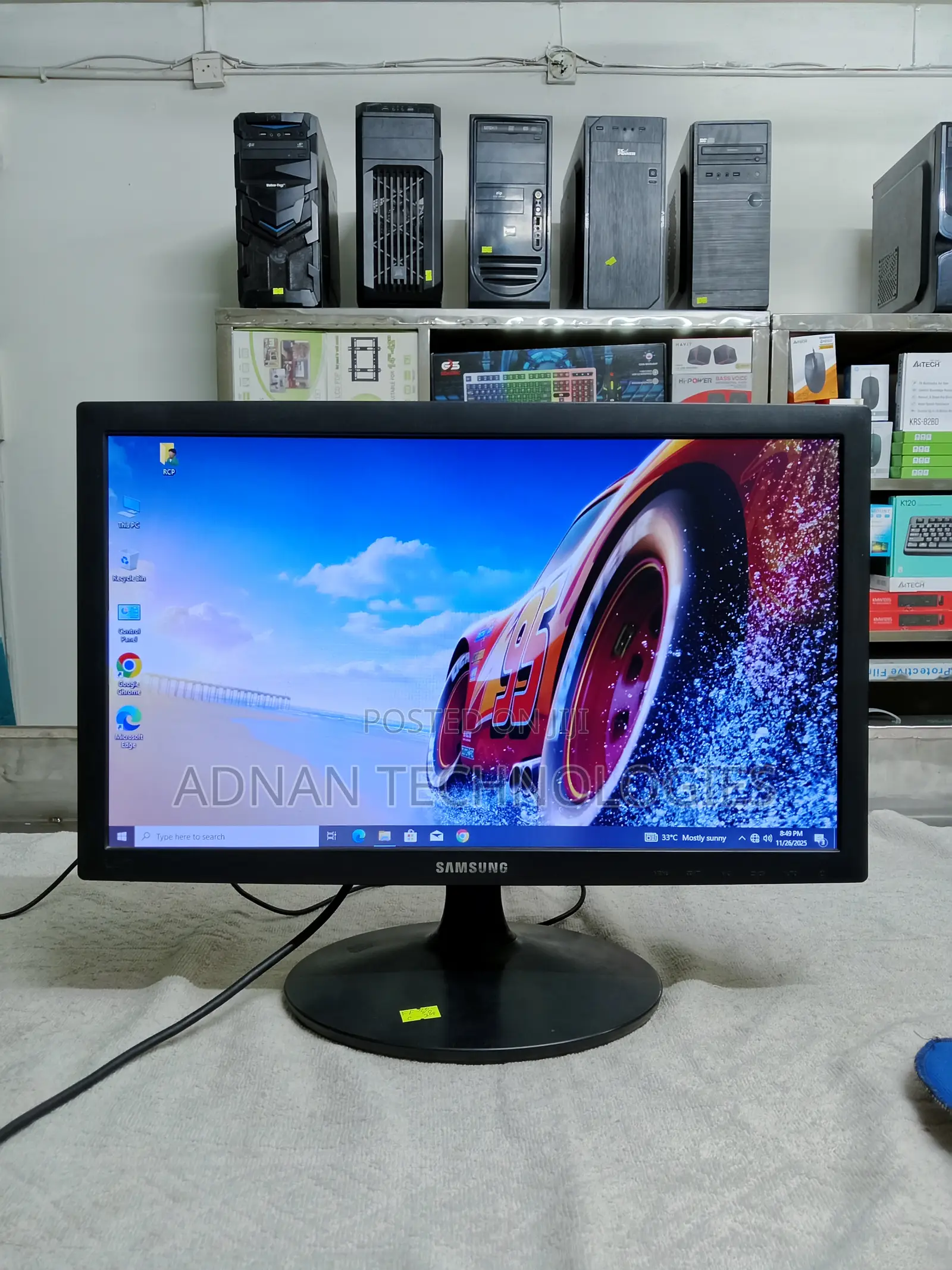 Samsung S19c170b – 19′′ Wide Screen Hd Led Monitor | Full Fresh