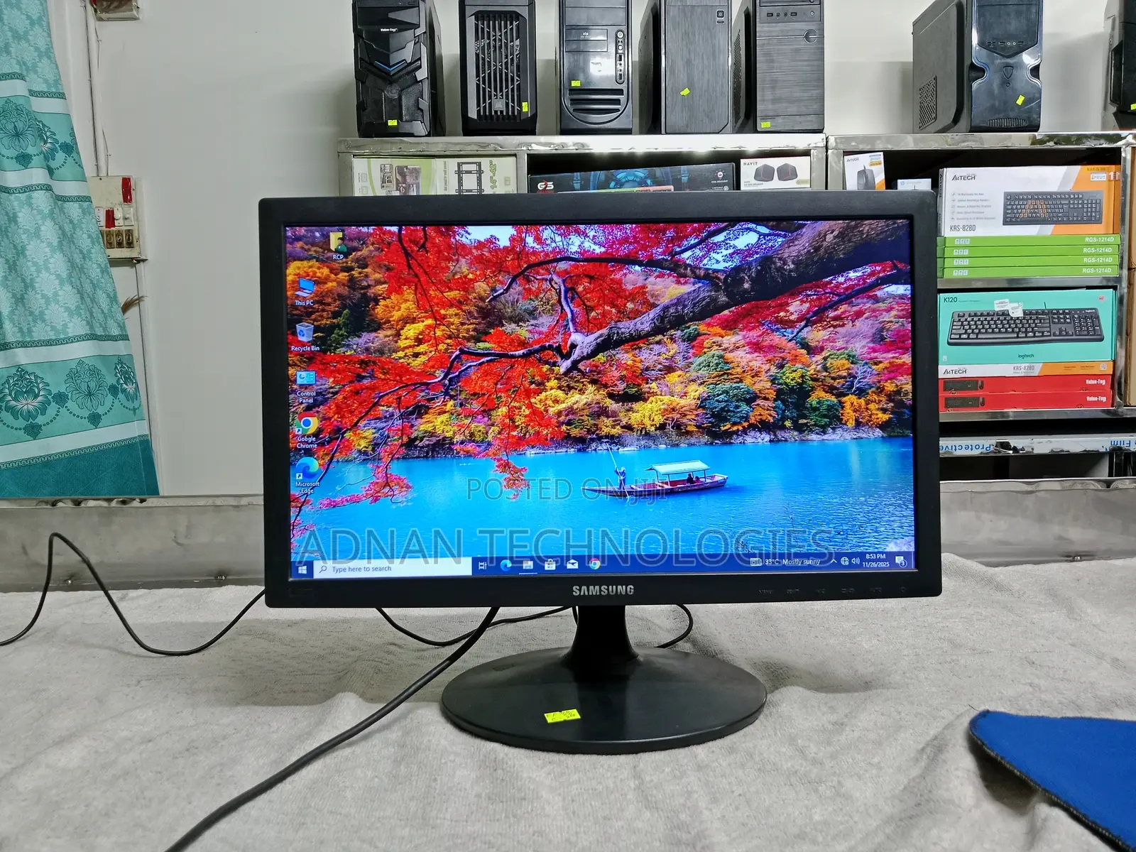 Samsung S19c170b – 19′′ Wide Screen Hd Led Monitor | Full Fresh