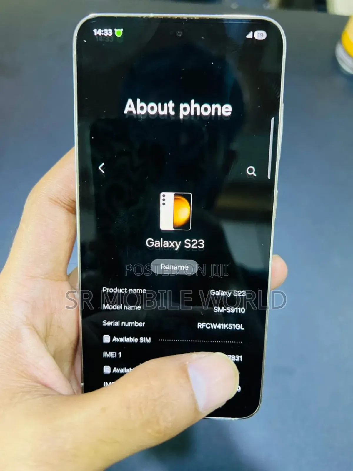 Samsung Galaxy S23 256 GB Gold