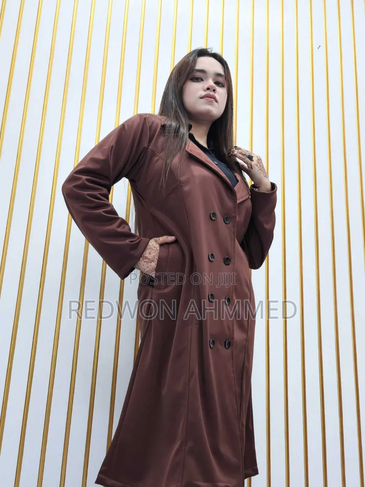 চায়না সুইট লেদার দিয়ে তৈরি উইন্টার প্রিমিয়াম কোয়ালিটির ওভারকোট।