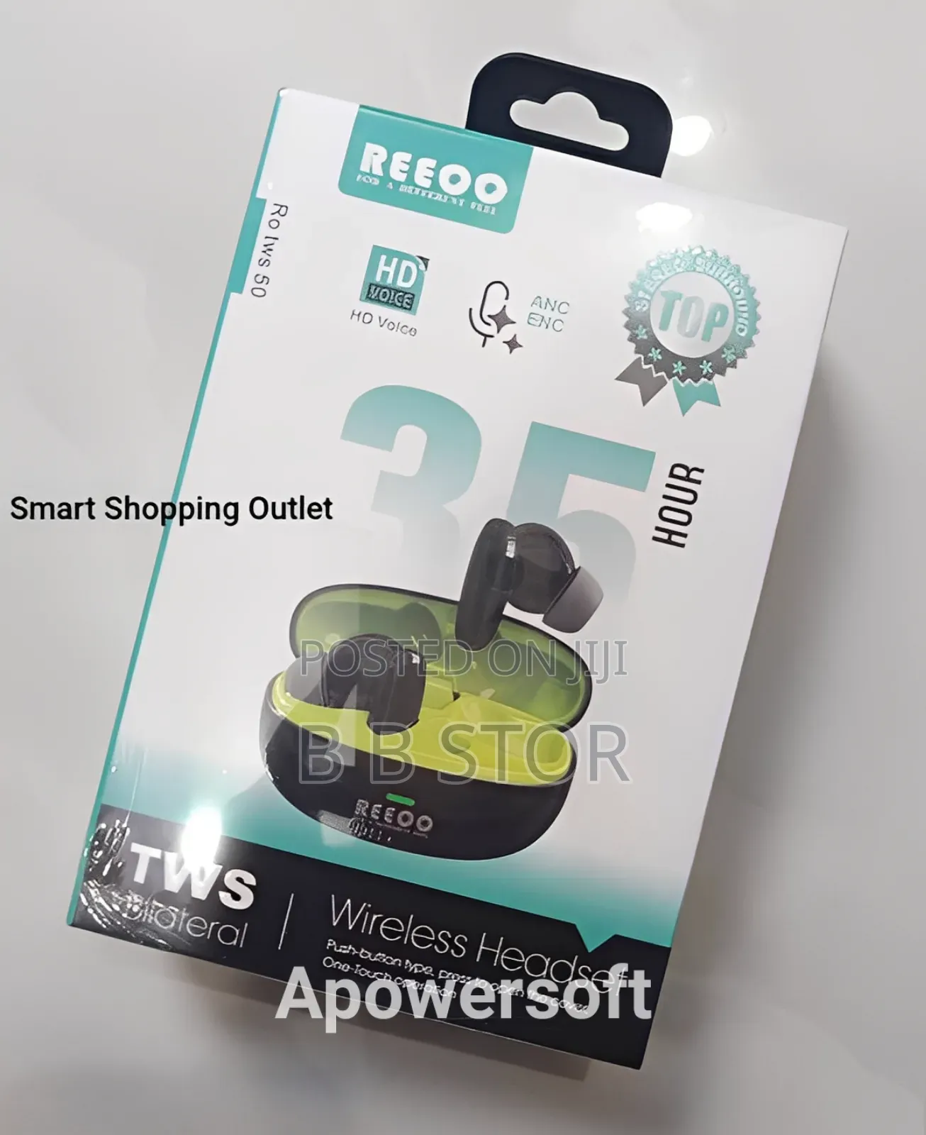 Reeoo TWS Wireless Bass Pro Plus+ Rx Reeoo-Pods