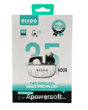 Reeoo TWS Wireless Bass Pro Plus+ Rx Reeoo-Pods