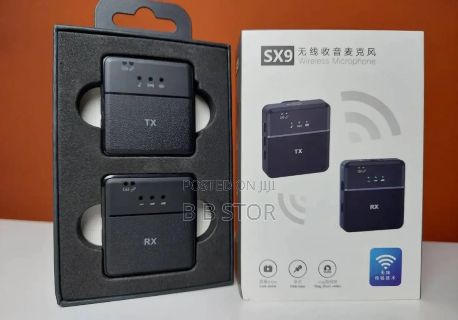 Sx9 Dual Wireless Microphone