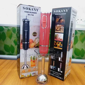 Sokany Hand Blender 2 Speed Powerful Stick Blender for Juice, Soup