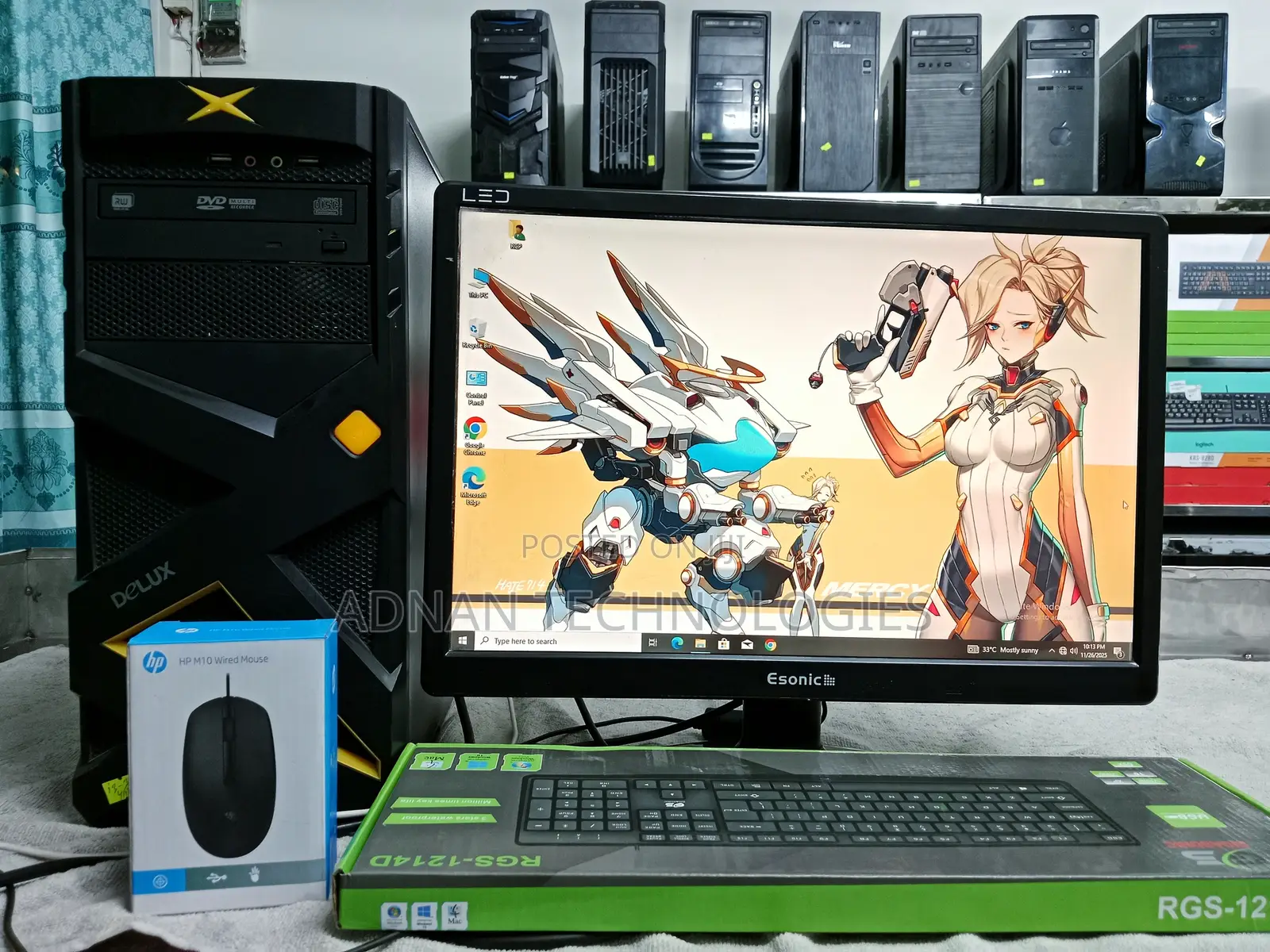 Desktop Computer 4GB Intel Core I3 SSD 128GB