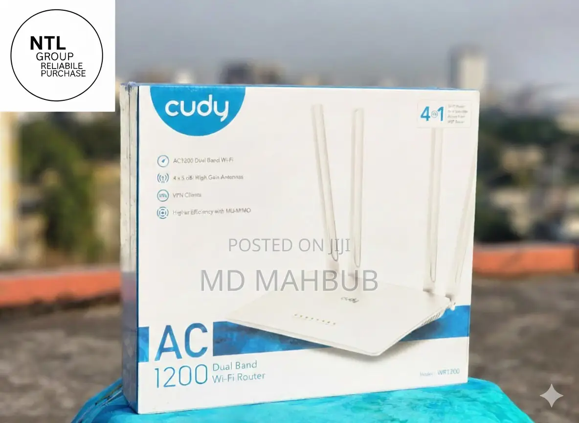 Cudy Wr1200 Ac1200 Dual Band Router