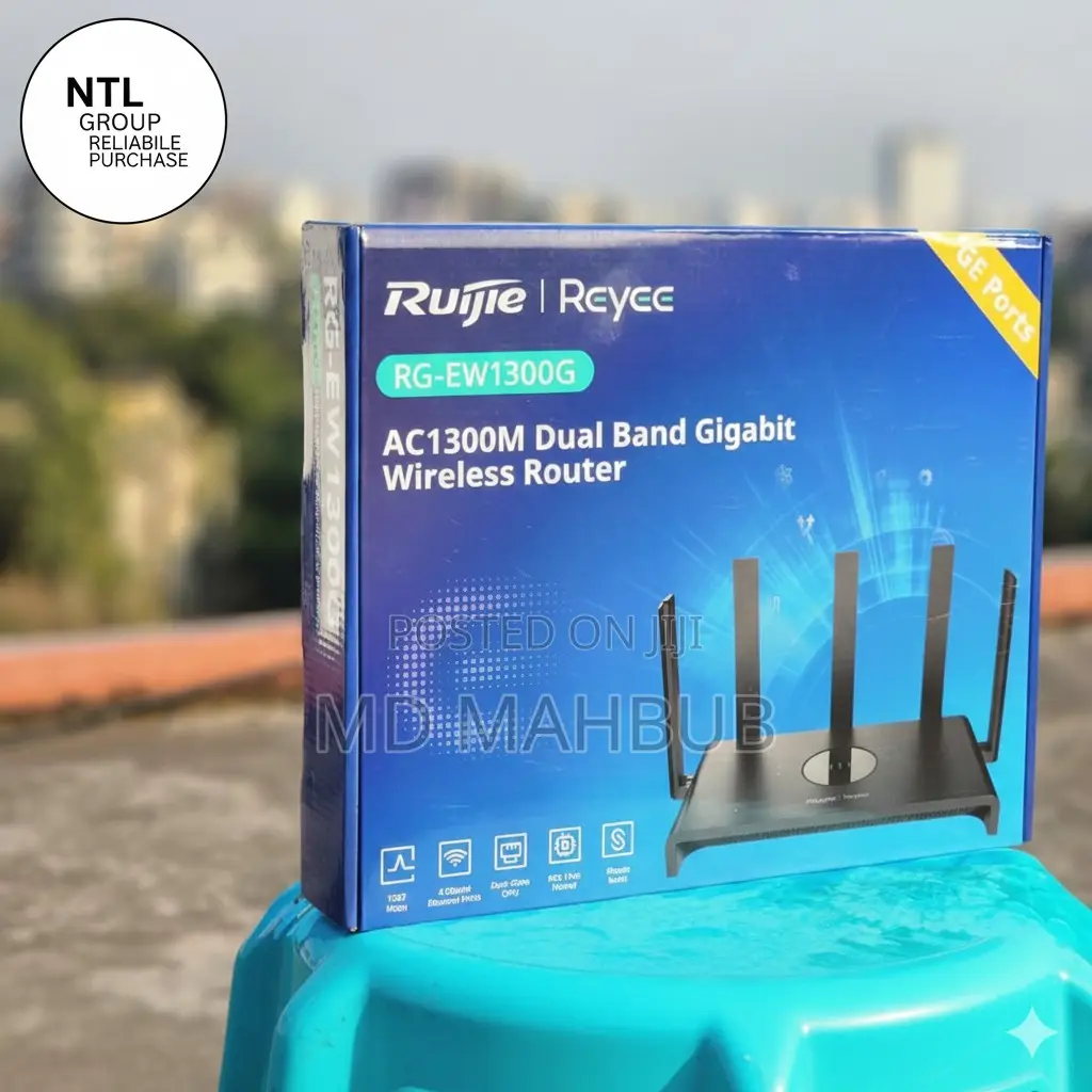 Ruijie Rg-Ew1300g 1300m Dual-Band Gigabit Wifi Router