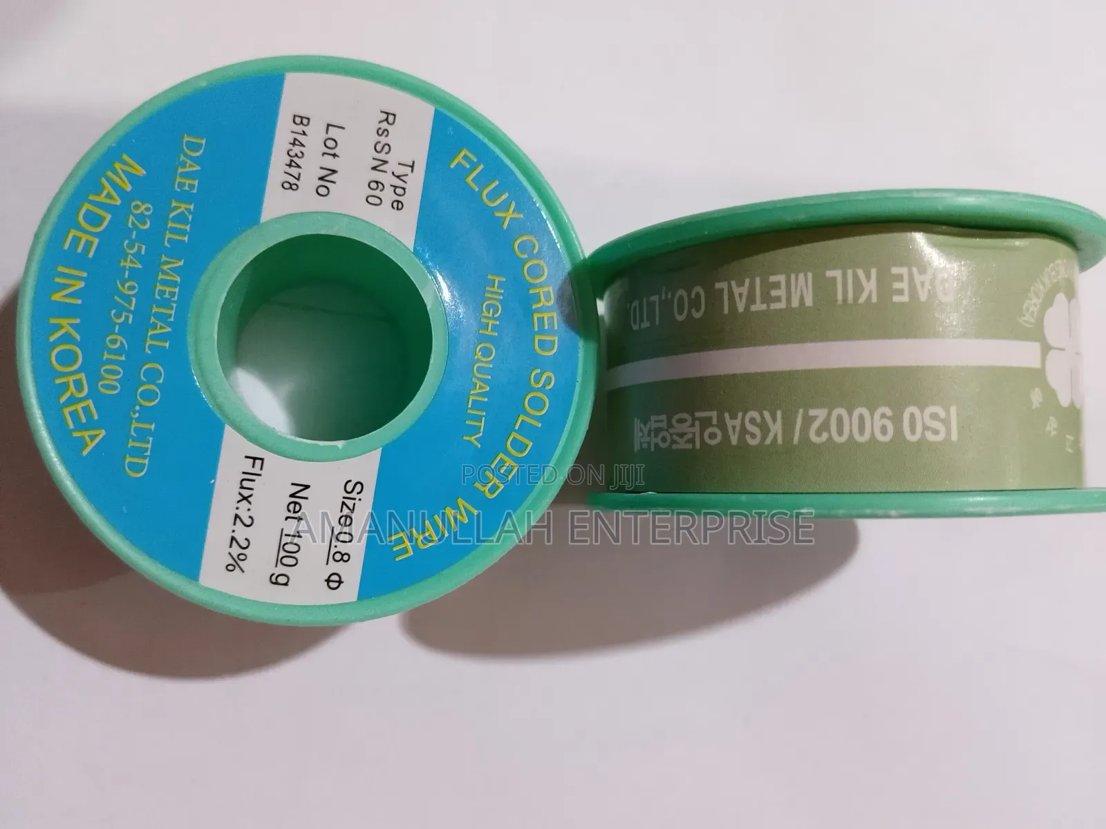 Solder Wire for Electrical and Electronics Soldering Tasks.