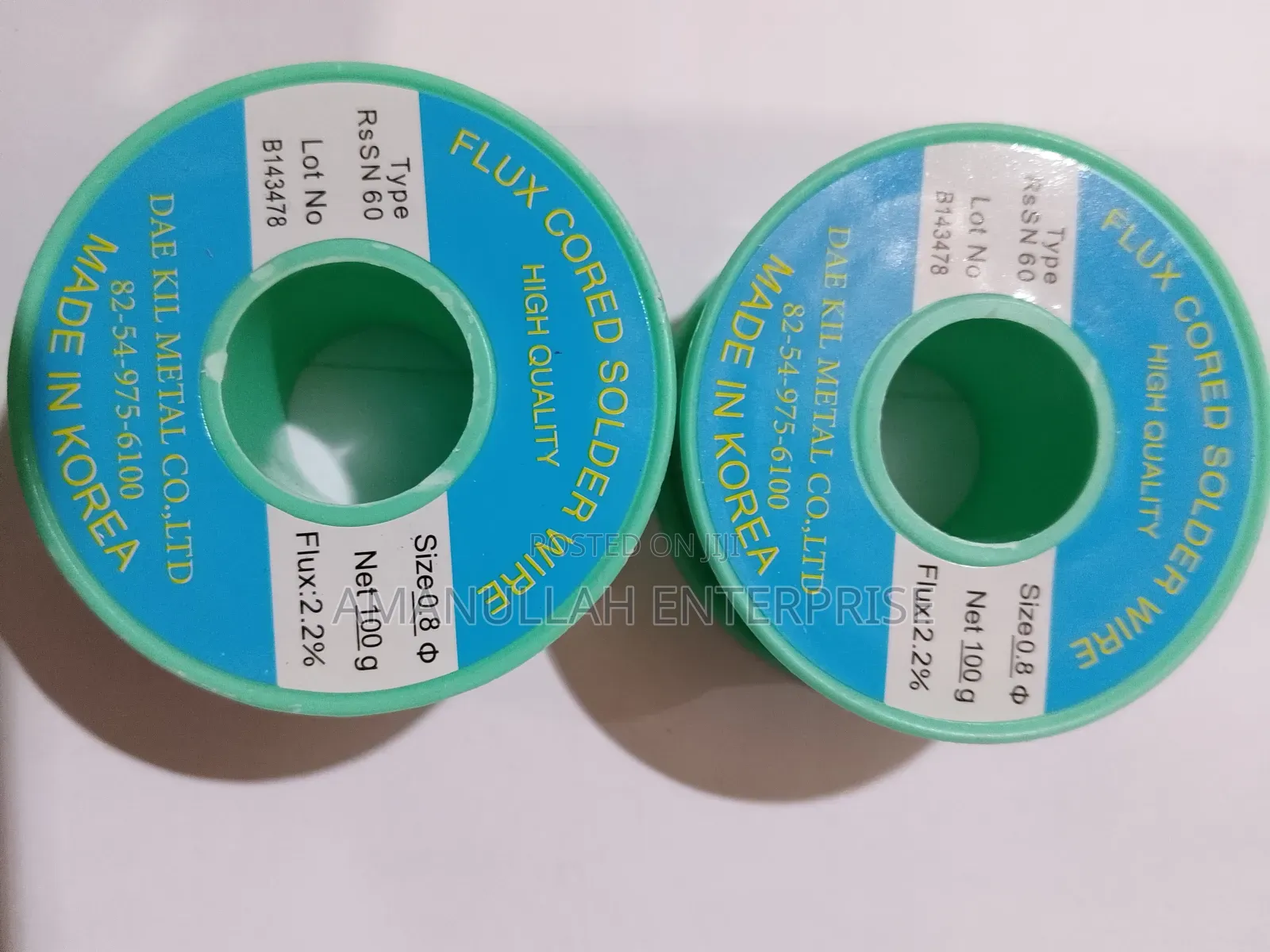 Solder Wire for Electrical and Electronics Soldering Tasks.