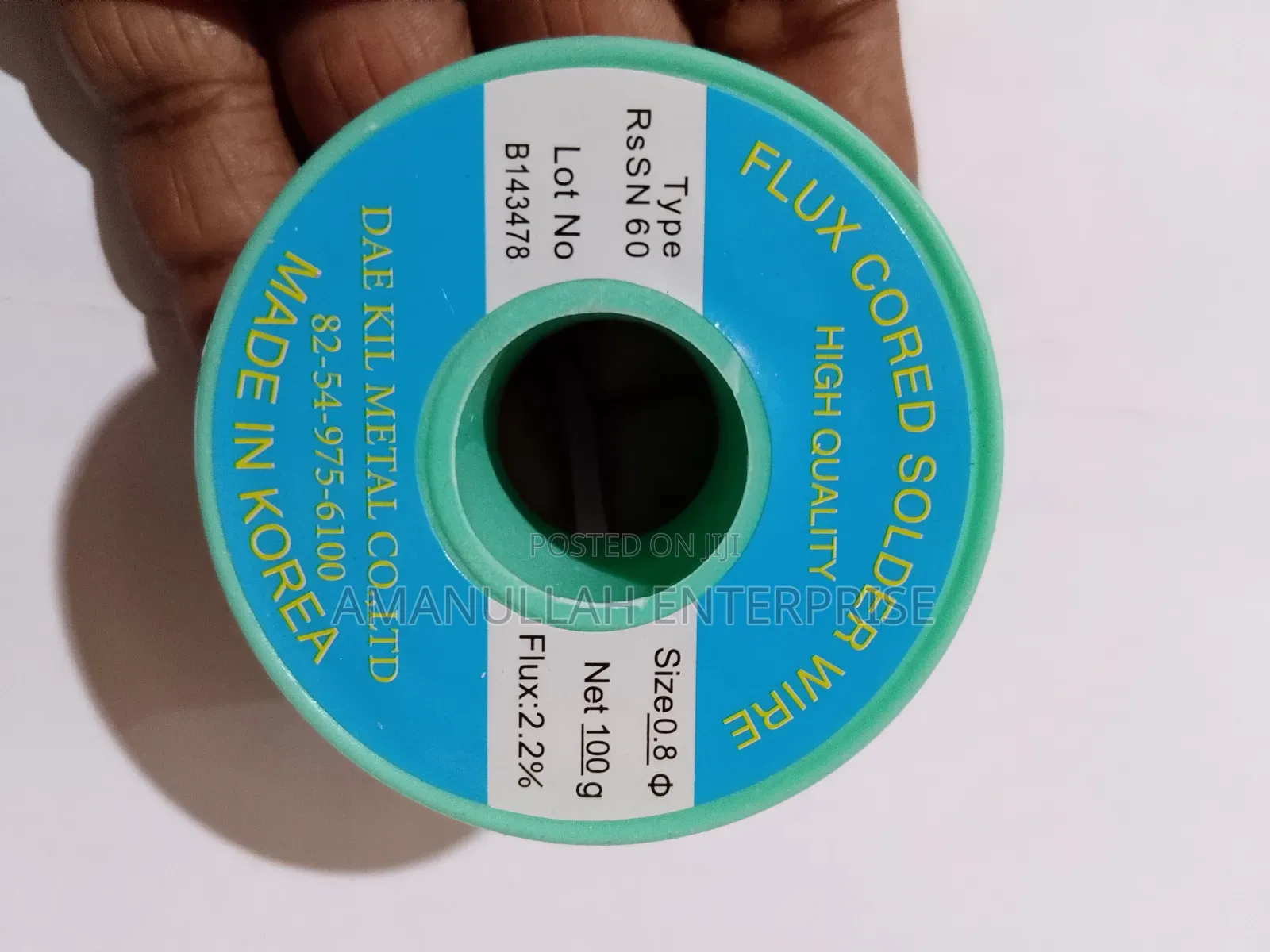 Solder Wire for Electrical and Electronics Soldering Tasks.