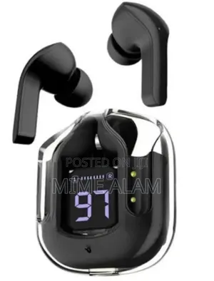 Photo - Ultra Pods Pro Bluetooth Earbuds With Display Transparent TWS
