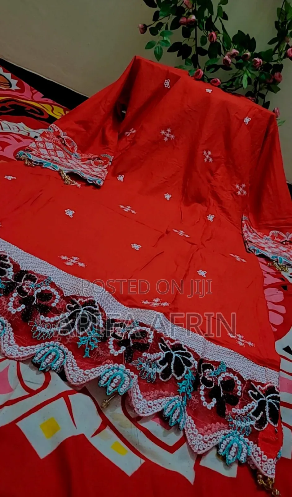 এম্ব্রয়ডারি থ্রি পিস