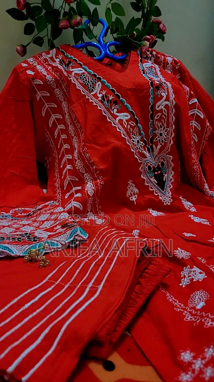 এম্ব্রয়ডারি থ্রি পিস