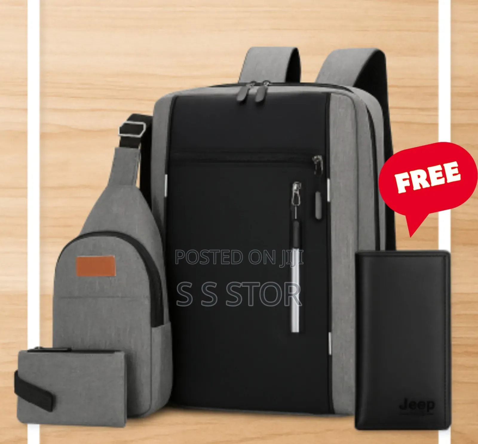 Travel Bag Set 3.1 + Free Jeep Wallet