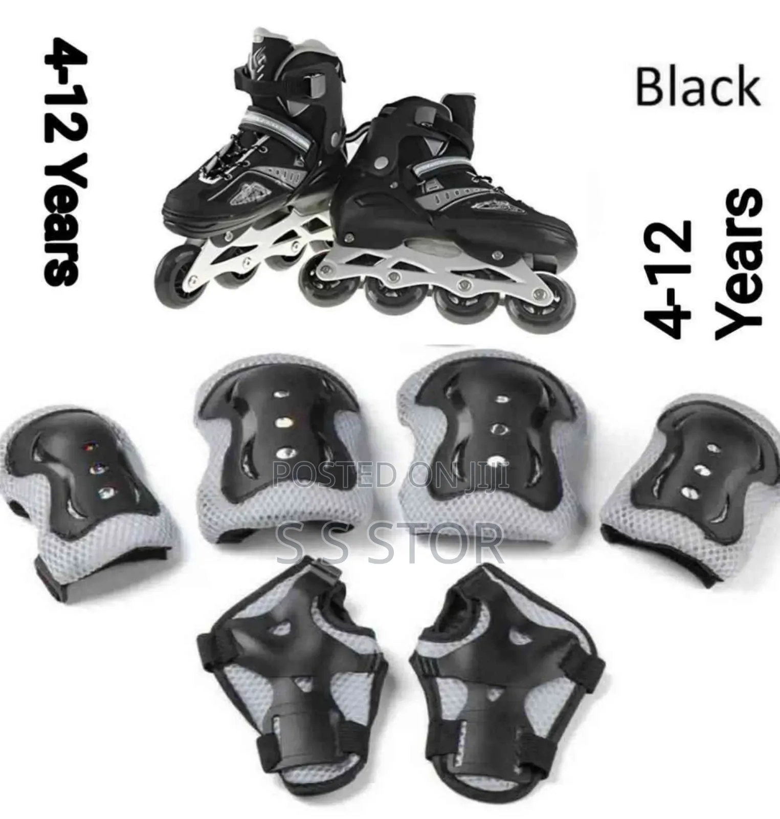 Skating Shoe With Safety Guard for Boys