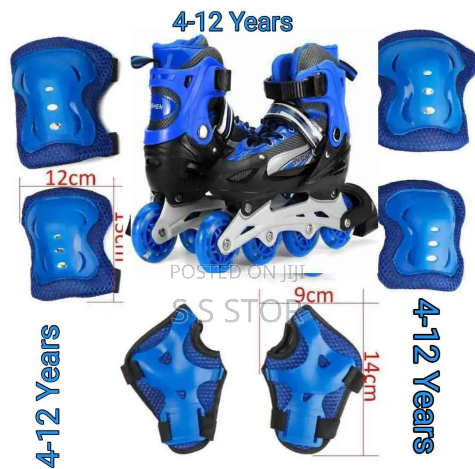 Skating Shoe With Safety Guard for Boys